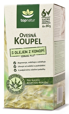 topnatur OVSENÝ KÚPEĽ S KONOPNÝM OLEJOM