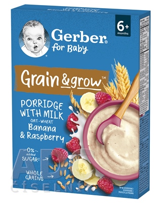 Gerber for Baby Mliečna KAŠA Pšenično-ovsená