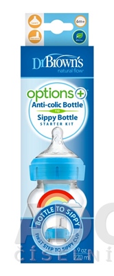 Dr.BROWN´S DOJČENSKÁ FĽAŠA OPTIONS+ 2V1 270ml