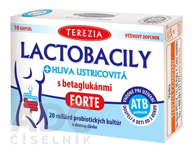 TEREZIA LACTOBACILY + HLIVA USTRICOVITÁ