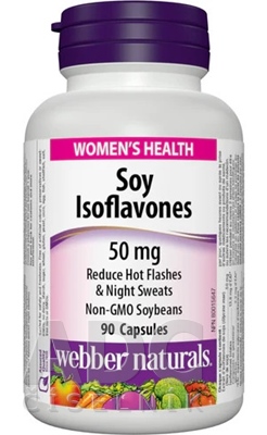 Webber Naturals Sójové Izoflavóny 50 mg
