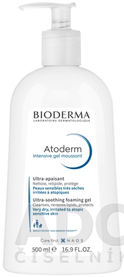 BIODERMA Atoderm Intensive gel moussant