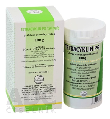Pharmagal TETRACYKLIN PG 120 mg/g