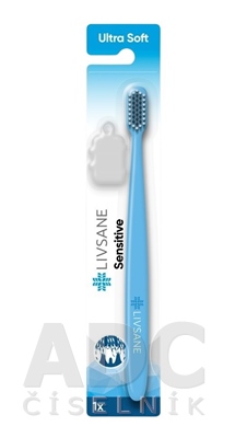 LIVSANE Zubná kefka Sensitive Ultra Soft