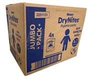 HUGGIES DryNites M pre chlapcov (4-7 rokov) JUMBO