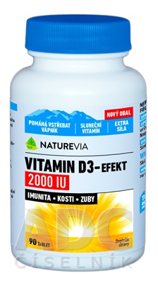 NATUREVIA VITAMIN D3-EFEKT 2000 I.U.