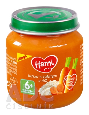 Hami príkrm Mrkva s kuraťom a ryžou