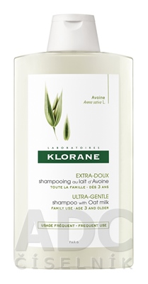 KLORANE SHAMPOOING AU LAIT D'AVOINE