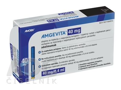 AMGEVITA 40 mg injekčný roztok v naplnenom pere