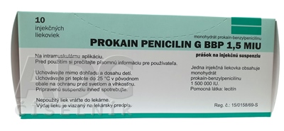 PROKAIN PENICILIN G BBP 1,5 MIU