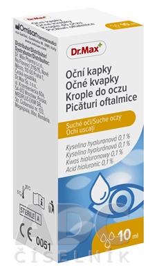 Dr.Max Očné kvapky - suché oči