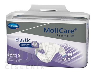 MoliCare Premium Elastic 8 kvapiek S