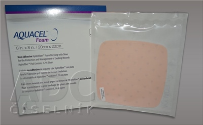 AQUACEL Krytie na rany Ag Foam Hydrofiber