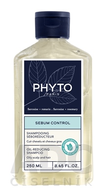 PHYTO SEBUM CONTROL Šampón na redukciu tvorby mazu