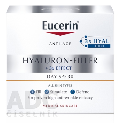 Eucerin HYALURON-FILLER Denný krém SPF 30 Anti-Age