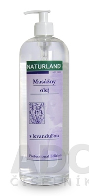 NATURLAND MASÁŽNY OLEJ S LEVANDUĽOU