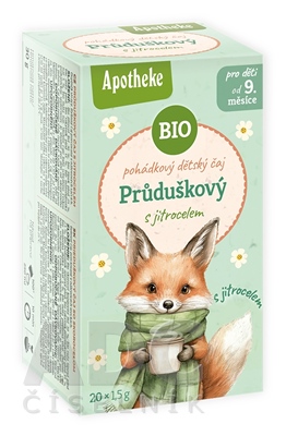 APOTHEKE ROZPRÁVKA Prieduškový so skorocelom Bio