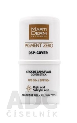 MartiDerm PIGMENT ZERO DSP-COVER STICK SPF 50+