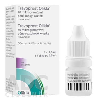 Travoprost Olikla 40 mikrogramov/ml