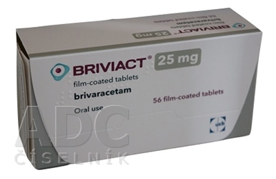 Briviact 25 mg filmom obalené tablety