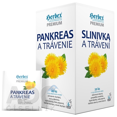 HERBEX PANKREAS A TRÁVENIE