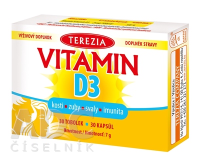 TEREZIA VITAMÍN D3 1000 IU