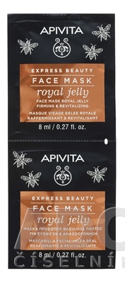 APIVITA EXPRESS BEAUTY FACE MASK royal jelly