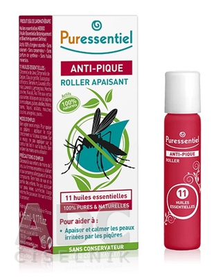 PURESSENTIEL Roll-on na bodnutie hmyzom