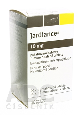 Jardiance 10 mg filmom obalené tablety