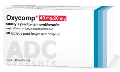 Oxycomp 40 mg/20 mg