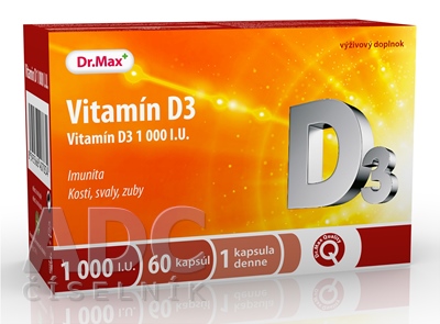 Dr.Max Vitamín D3 1000 I.U.
