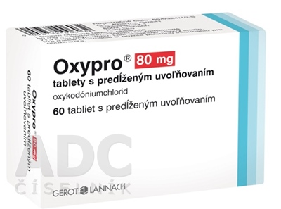 Oxypro 80 mg tablety s predĺženým uvoľňovaním