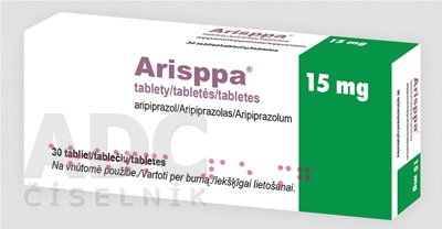 Arisppa 15 mg tablety