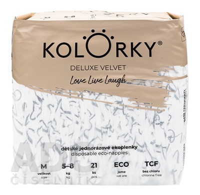 KOLORKY DELUXE VELVET - Love Live Laugh - M