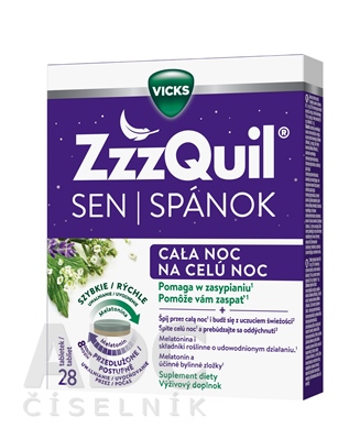 ZzzQuil SPÁNOK na celú noc