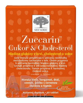 NEW NORDIC Zuccarin Cukor & Cholesterol