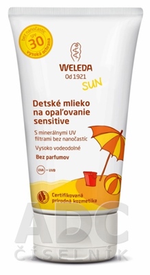 WELEDA SUN Detské mlieko na opaľovanie SPF 30