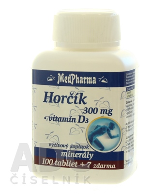 MedPharma HORČÍK 300MG+VIT. D
