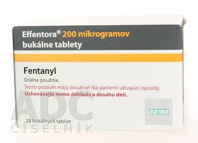 Effentora 200 mikrogramov bukálne tablety
