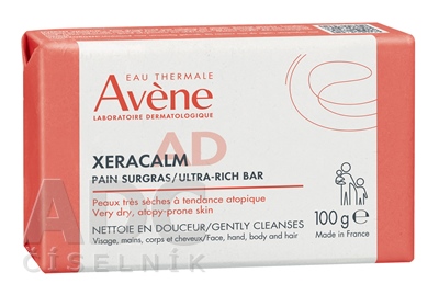 AVENE XeraCalm A.D Umývacia kocka