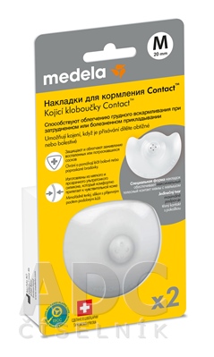 MEDELA Kontaktné dojčiace klobúčiky v krabičke