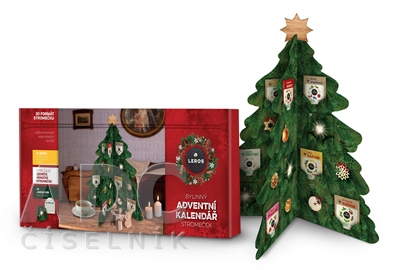 LEROS BYLINNÝ ADVENTNÝ KALENDÁR STROMČEK