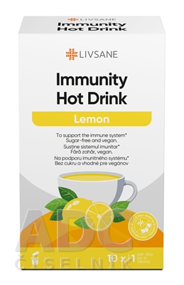 LIVSANE IMMUNITY Horúci nápoj Citrón