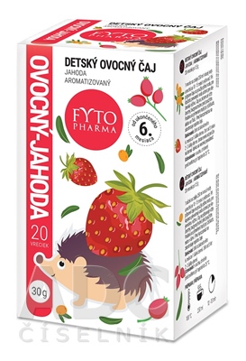 FYTO DETSKÝ OVOCNÝ ČAJ JAHODA