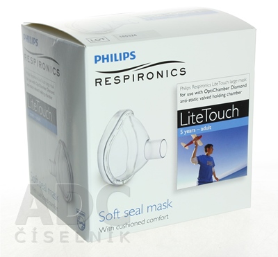 RESPIRONICS LiteTouch MASKA inhalačná - veľká