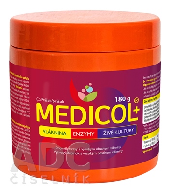 MEDICOL Plus - Vláknina, Enzýmy, Živé kultúry