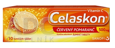 Celaskon 500 mg červený pomaranč