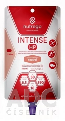 Nutrego INTENSE HP s príchuťou neutral