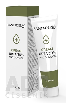 SANTADERM CREAM UREA 30% AND OLIVE OIL