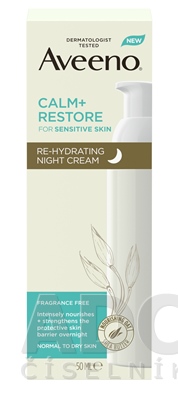 Aveeno CALM+RESTORE Re-hydrating night cream